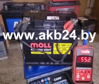 Аккумулятор Moll 62 A/h.